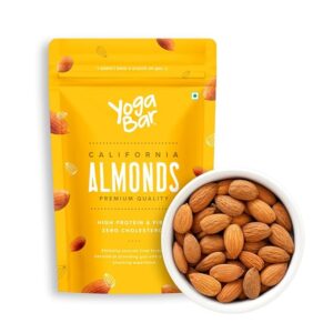 Yogabar Premium California Almonds 1kg|Badaam